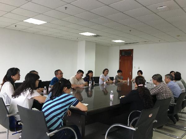 青岛大学来校交流内部审计工作